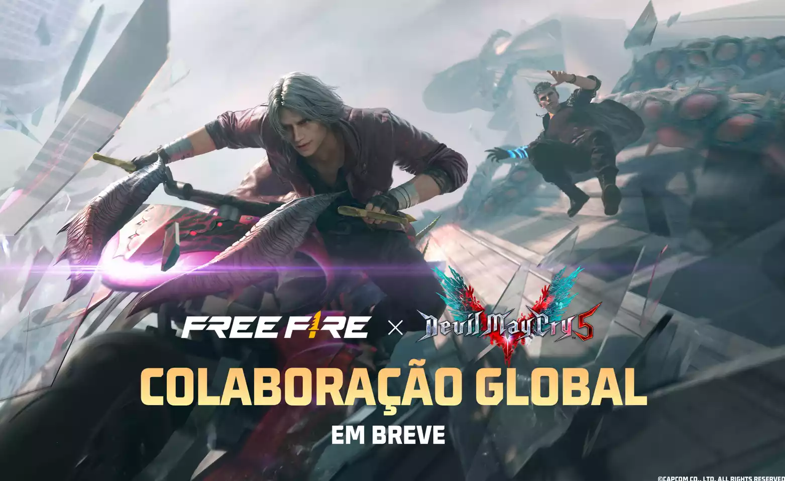 Garena Anuncia Crossover Entre Free Fire X Devil May Cry 5 PS Verso