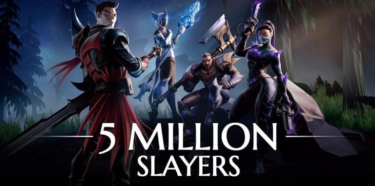 Dauntless 5 milhões de jogadores