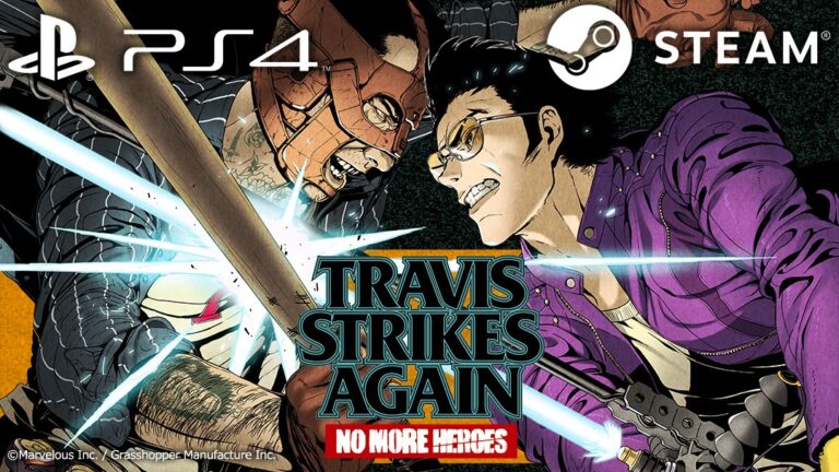 Travis Strikes Again No More Heroes lançado PS4