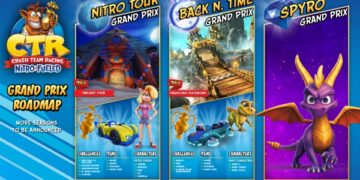 Crash Team Racing Nitro-Fueled ganha detalhes do conteúdo pós-lançamento e Spyro estará no jogo