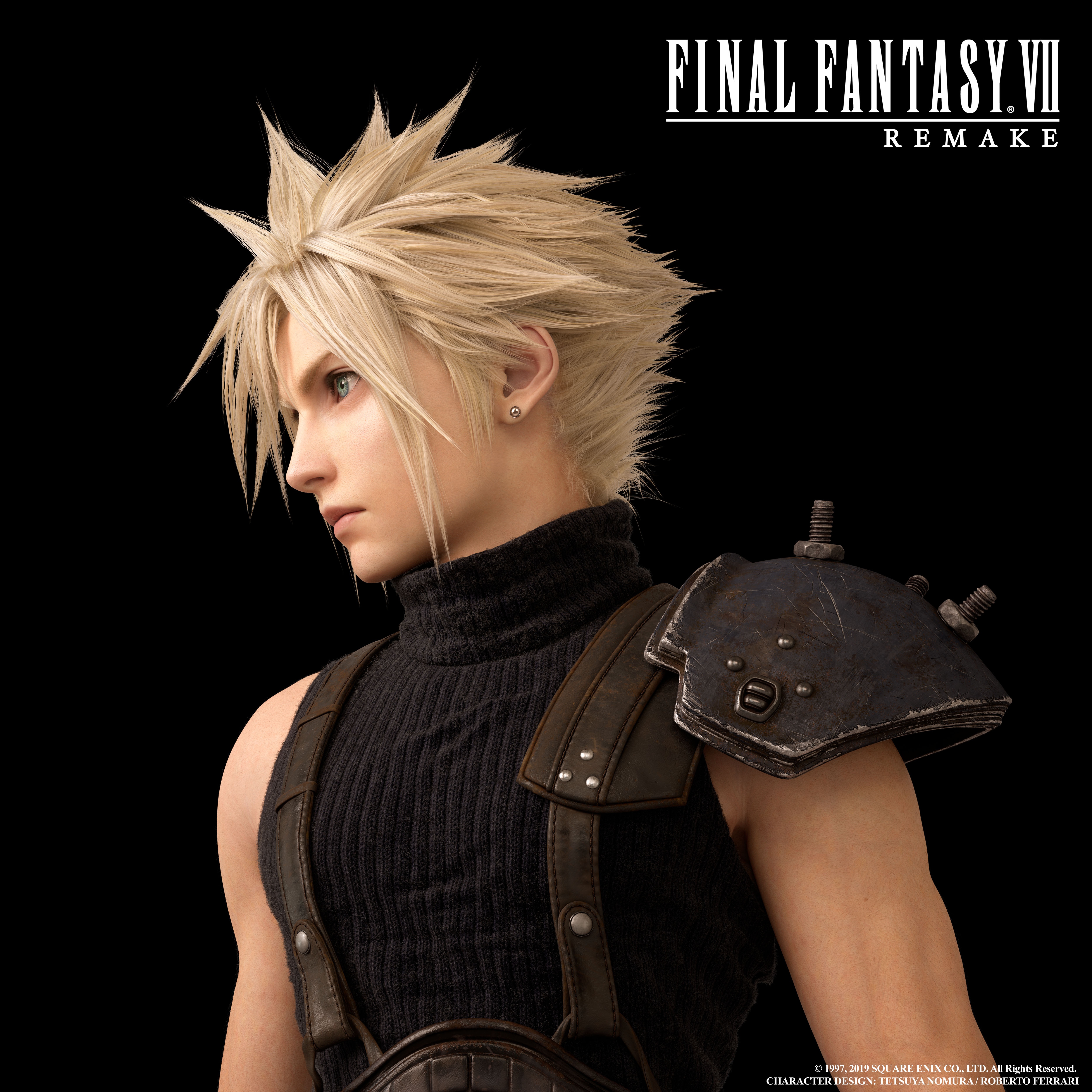 Final Fantasy VII Remake arte dos personagens
