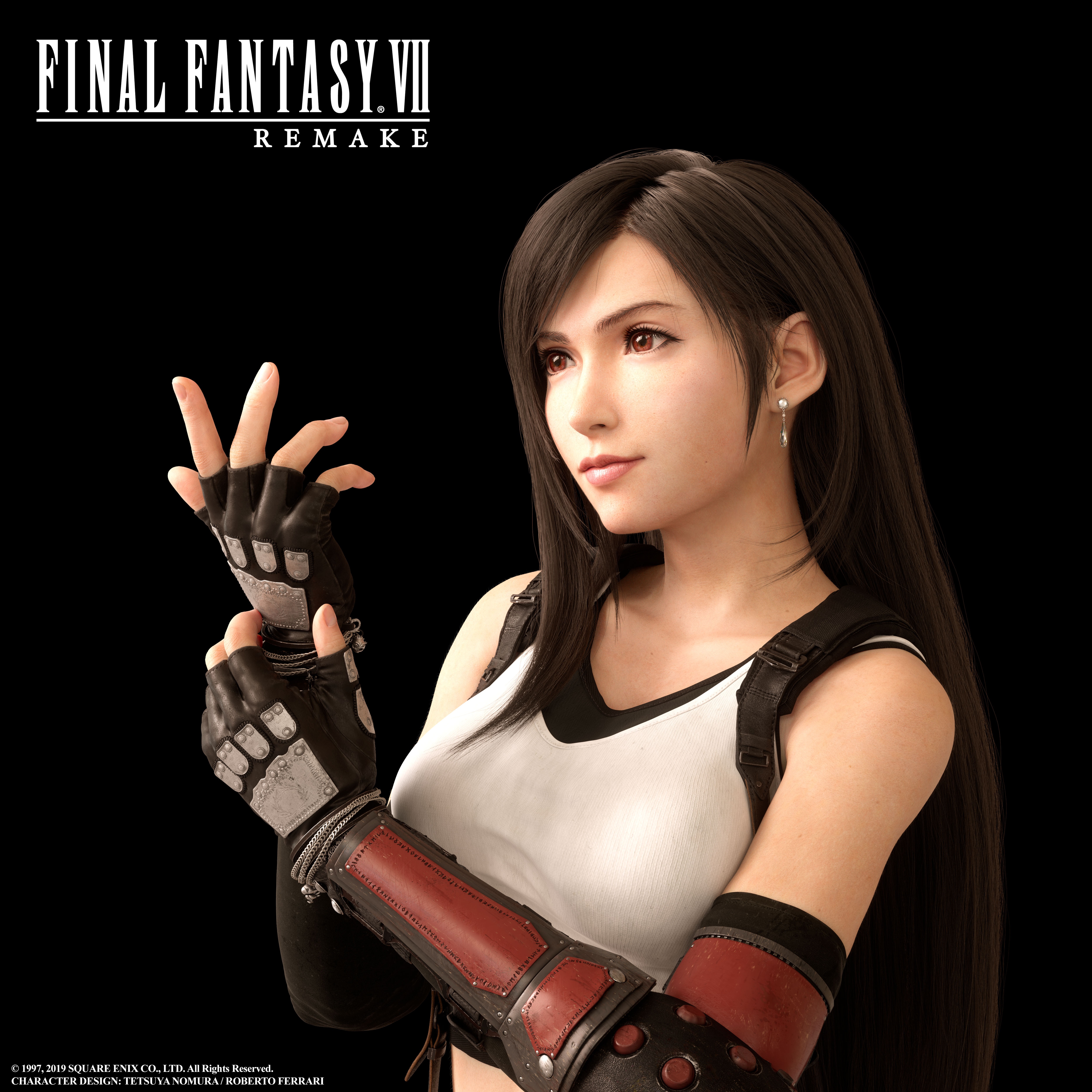 Final Fantasy VII Remake arte dos personagens