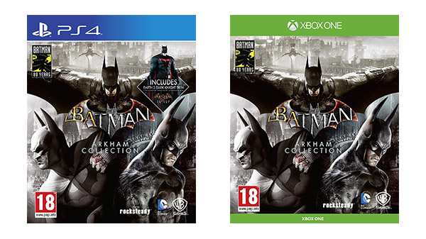 Batman Arkham Collection é listado para o PS4 na Amazon do Reino Unido