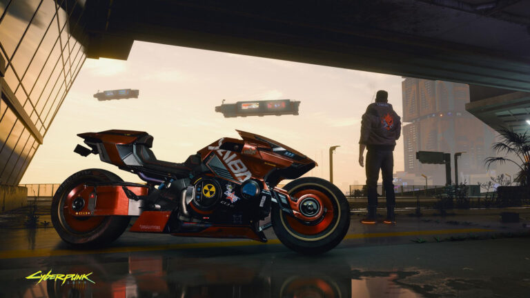 Cyberpunk 2077 ganha imagem de uma das motos que estarão no jogo