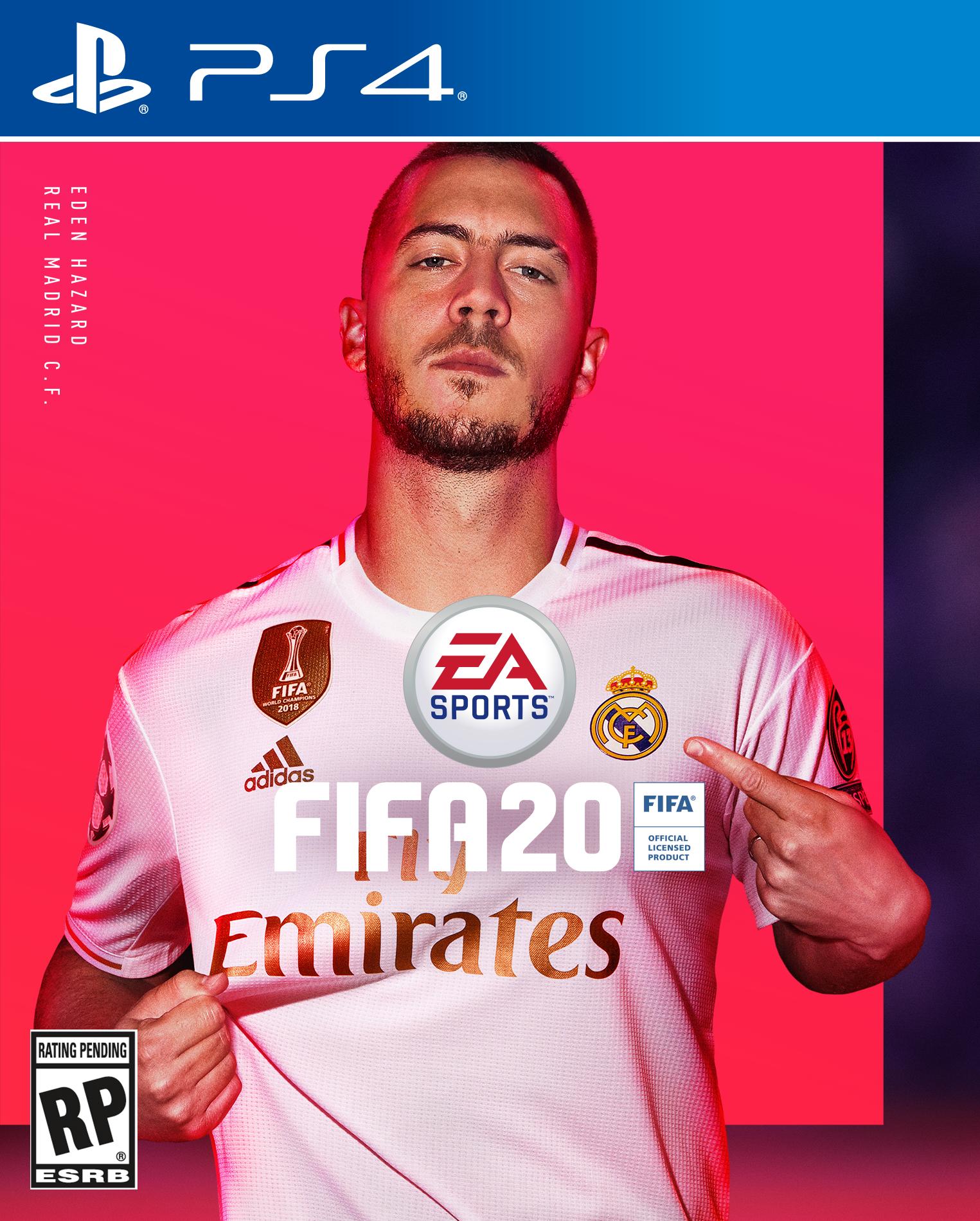 Eden Hazard e Virgil Van Dijk estrelam as novas capas de FIFA 20