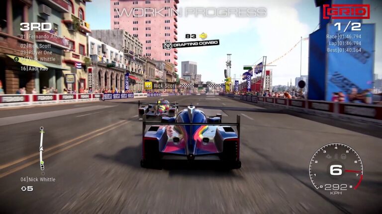 GRID apresenta o circuito urbano de Havana em um fantástico vídeo de gameplay