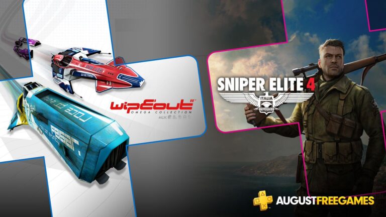 PS Plus 2019: Agosto virá com WipEout Omega Collection e Sniper Elite 4
