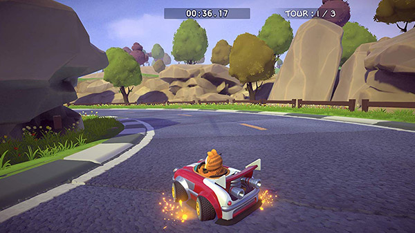 Segurem as Lasanhas Garfield Kart Furious Racing é anunciado para o PS4