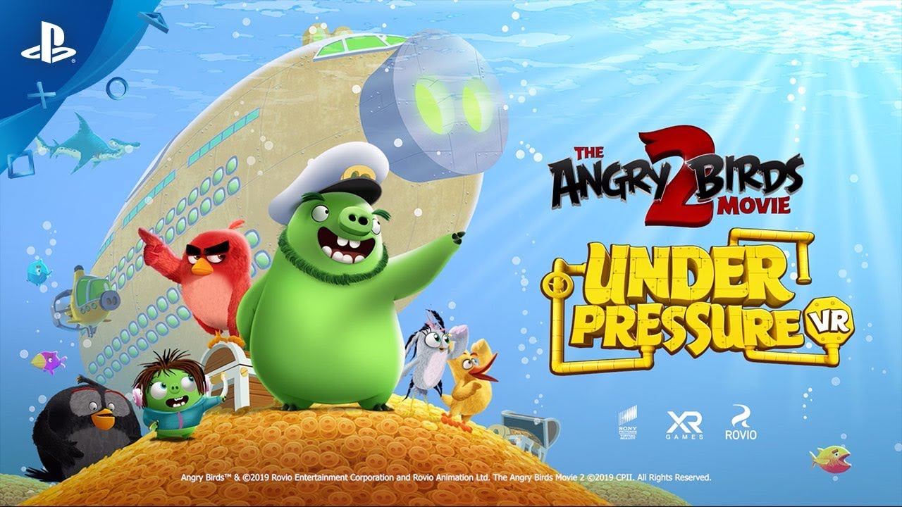 The Angry Birds Movie 2 VR Under Pressure é um novo jogo da franquia para o PlayStation VR