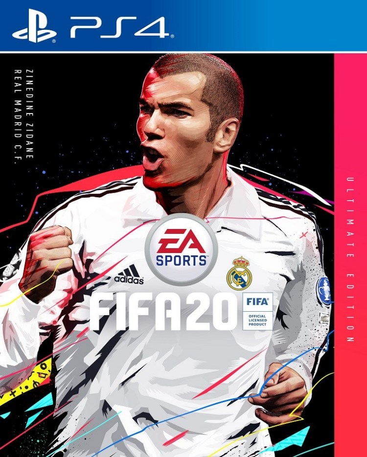 Zidane protagoniza a capa da edição Ultimate de FIFA 20