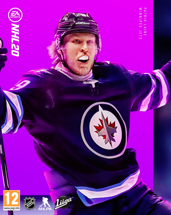 A estrela da capa de NHL 20 na Finlândia é Patrik Laine