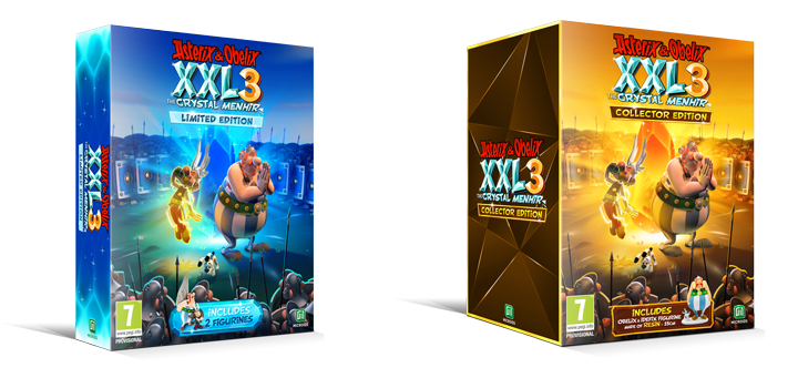 Astérix & Obélix XXL3 The Crystal Menhir chega em novembro com duas belas edições especiais
