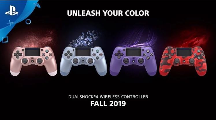 Sony anuncia novas cores de headset e controle DualShock 4 para o PS4