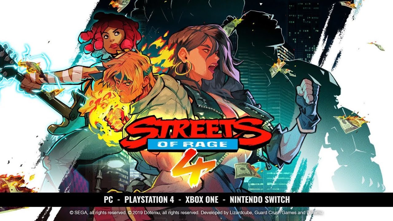 Streets of Rage 4 divulga a personagem Cherry Hunter e lançamento para 2020 no PS4