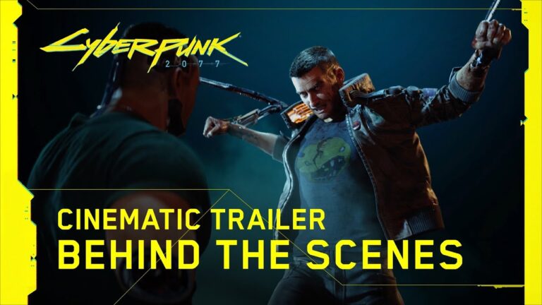 Cyberpunk 2077 mostra os bastidores da produção do trailer exibido na E3 2019