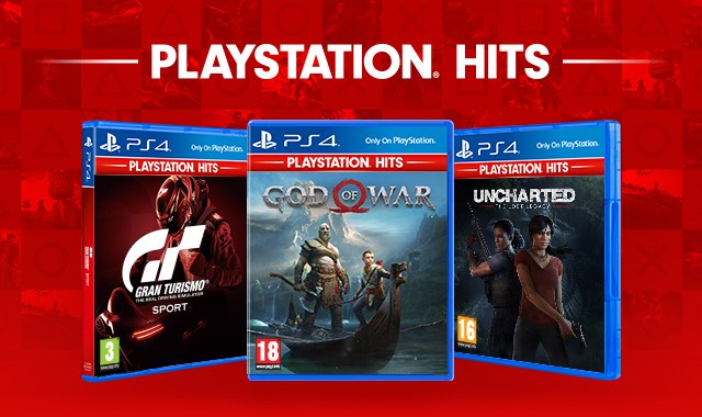 God of War, Uncharted: The Lost Legacy e Gran Turismo Sport ingressam a linha do PlayStation Hits