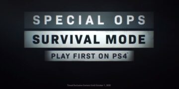 Survival Mode de Call of Duty Modern Warfare será um exclusivo temporária do PS4