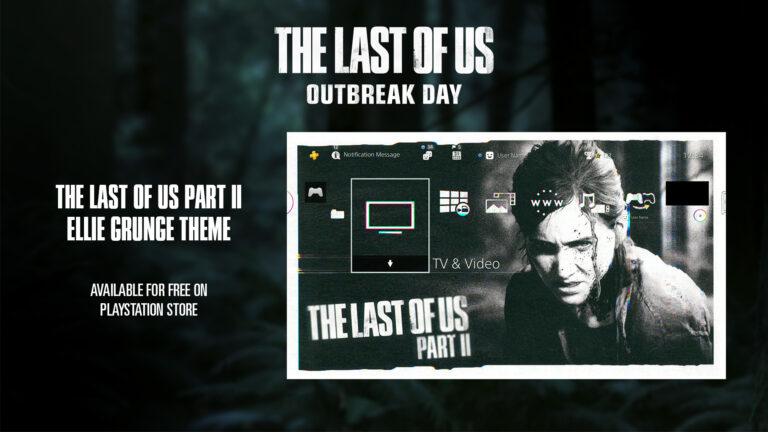 The Last of Us Part II ganha tema para o PS4 com a celebração do Outbreak Day