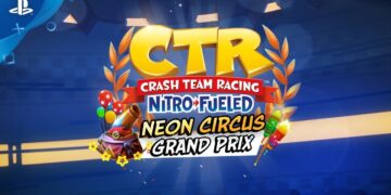 Crash Team Racing Nitro-Fueled divulga trailer e detalhes da quinta temporada 'Neon Circus Grand Prix'