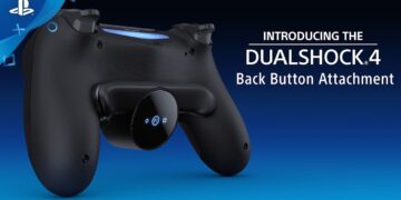 O controle Dualshock 4 ganha dispositivo de botão traseiro oficial da PlayStation