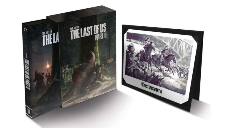 Descubra a incrível edição de luxo do livro de arte de The Last of Us: Part II