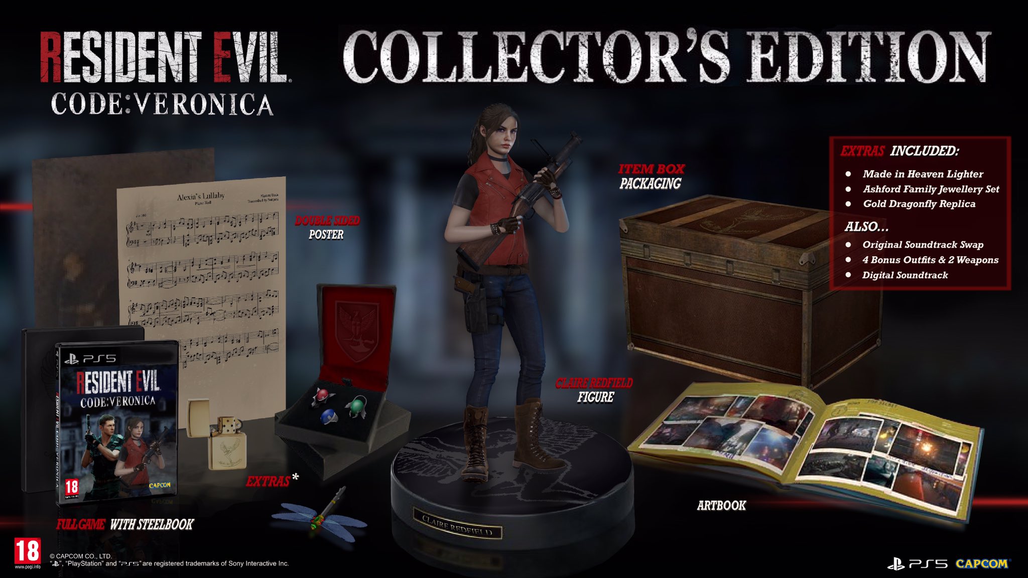Fãs de Resident Evil Code Veronica X produzem seu próprio material promocional para um remake no PS5