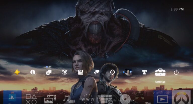 Resident Evil 3 Remake vai fornecer gratuitamente um tema estático para o PS4 a quem adquirir na pré-venda