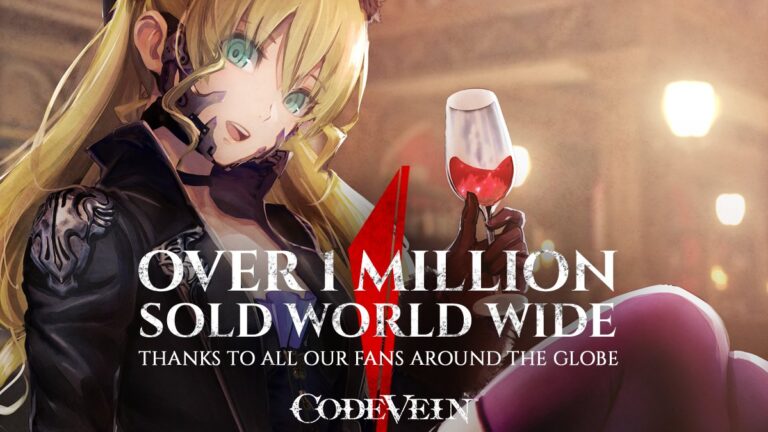 Code Vein mais de 1 milhão de copias vendidas em todo mundo