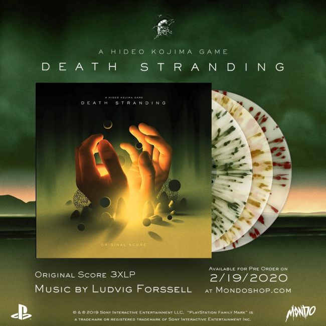 Death Stranding vai ganhar belo disco de vinil da trilha sonora do jogo