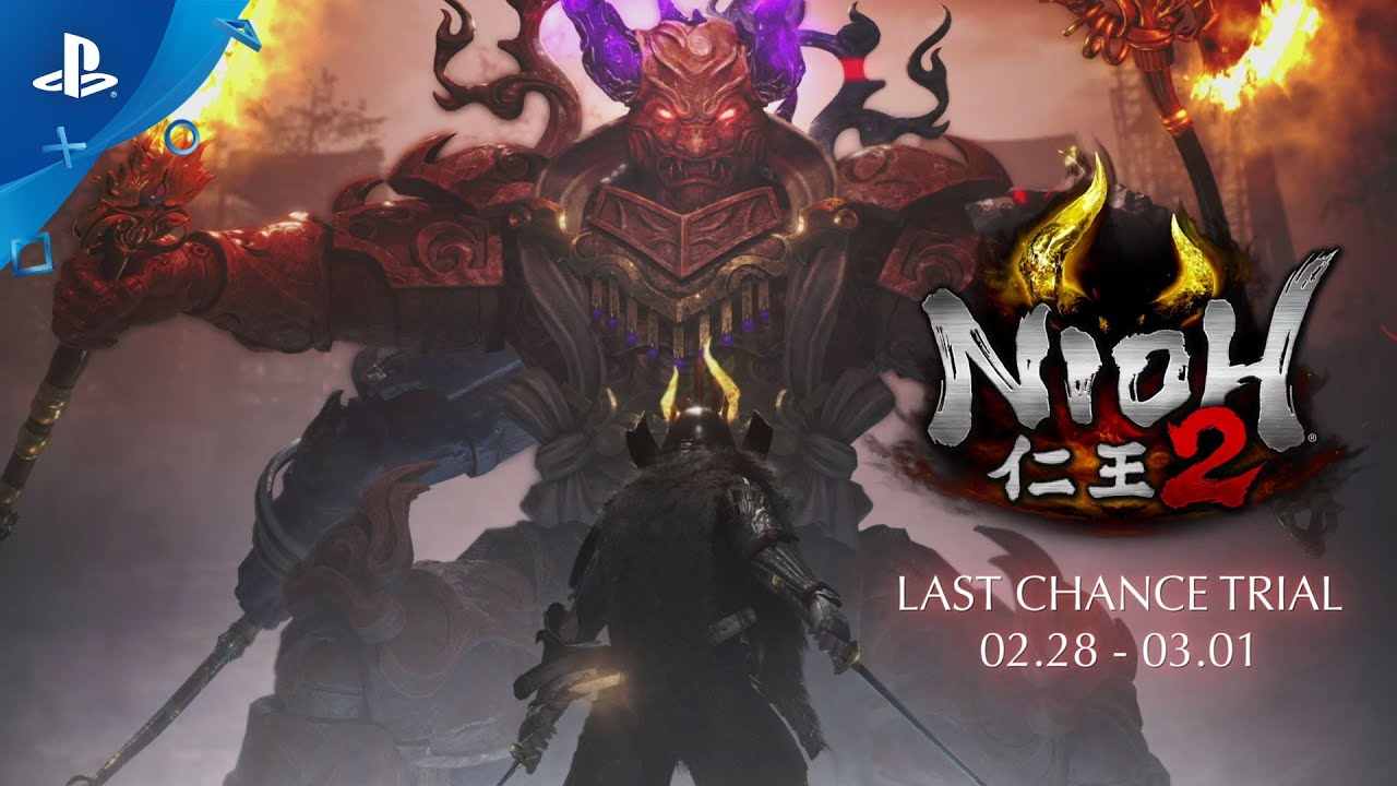 Nioh 2: Last Chance Trial ganha teaser trailer