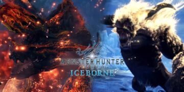 Nova atualização Monster Hunter World Iceborne monstros Raging Brachydios Furious Rajang