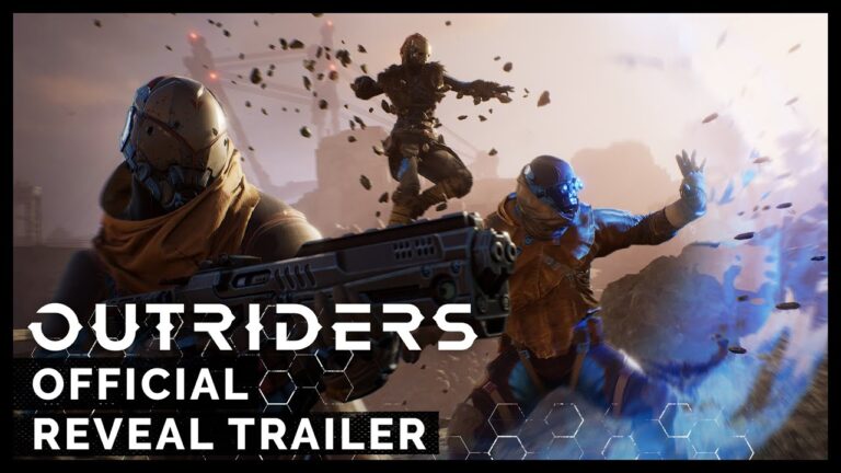 Outriders trailer história lançado PS5