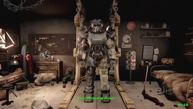 Usuário recriou o Fallout 4 em Dreams