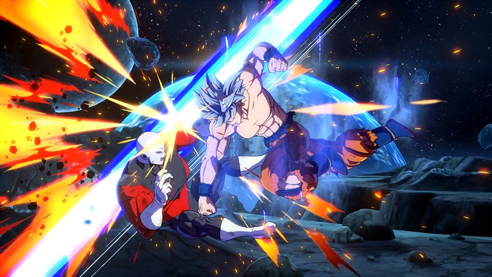 Dragon Ball FighterZ mostra o Goku Instinto Superior em novas imagens