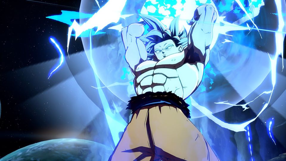 Dragon Ball FighterZ mostra o Goku Instinto Superior em novas imagens