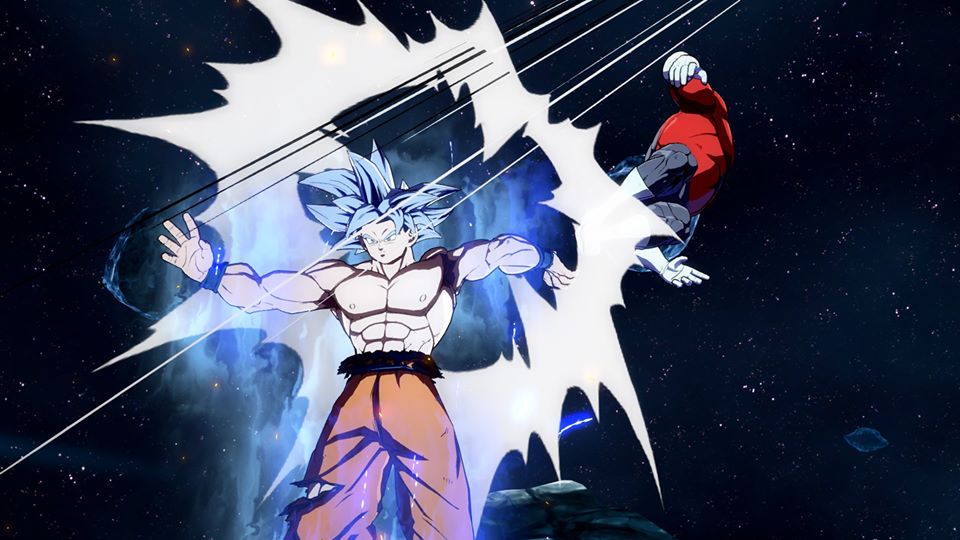 Dragon Ball FighterZ mostra o Goku Instinto Superior em novas imagens