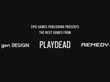 Epic Games anuncia parcerias de publicação multiplataforma com estúdios Remedy Entertainment, Playdead e Gen Design