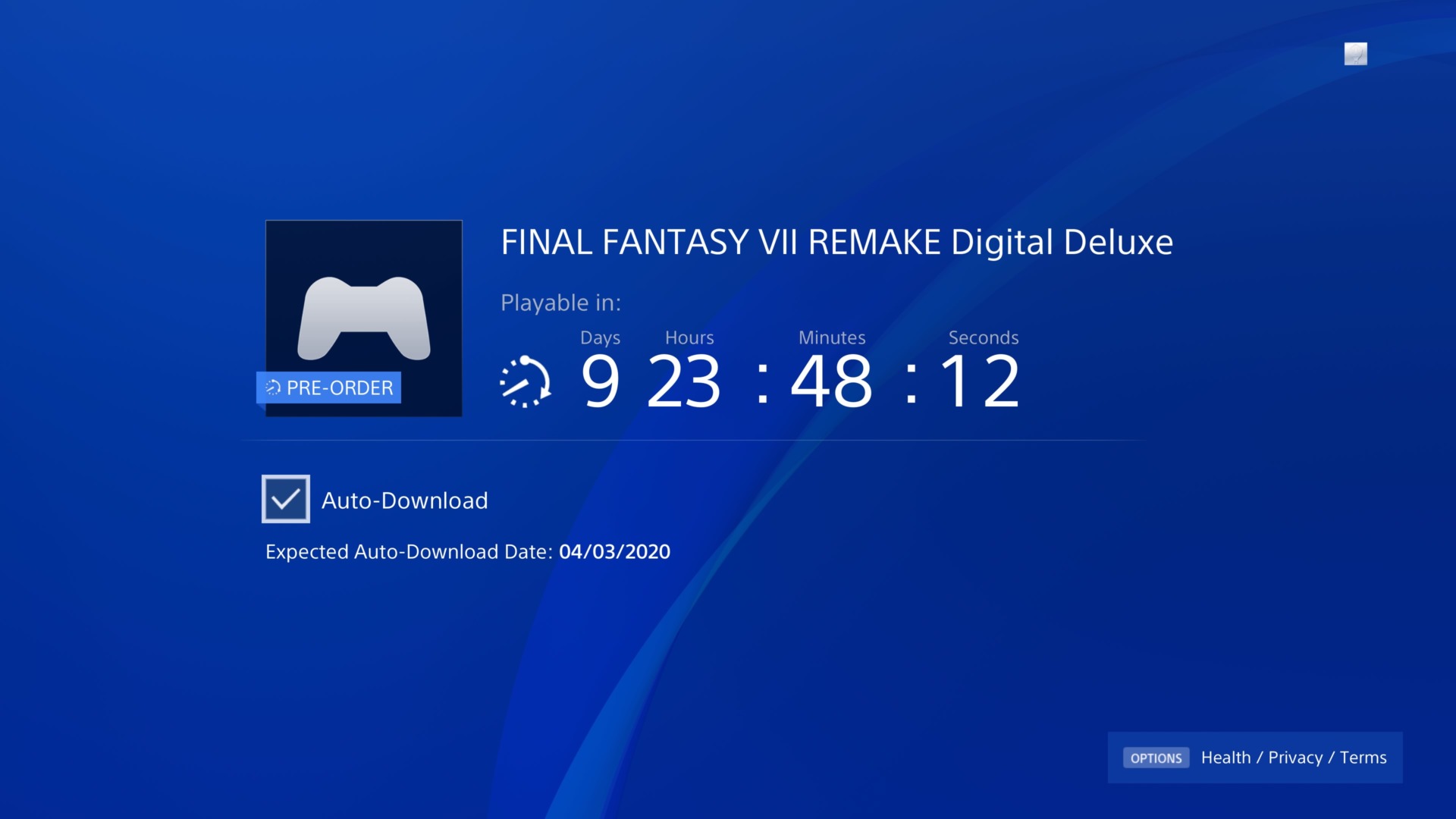 Pré-download de Final Fantasy VII Remake é adiantado