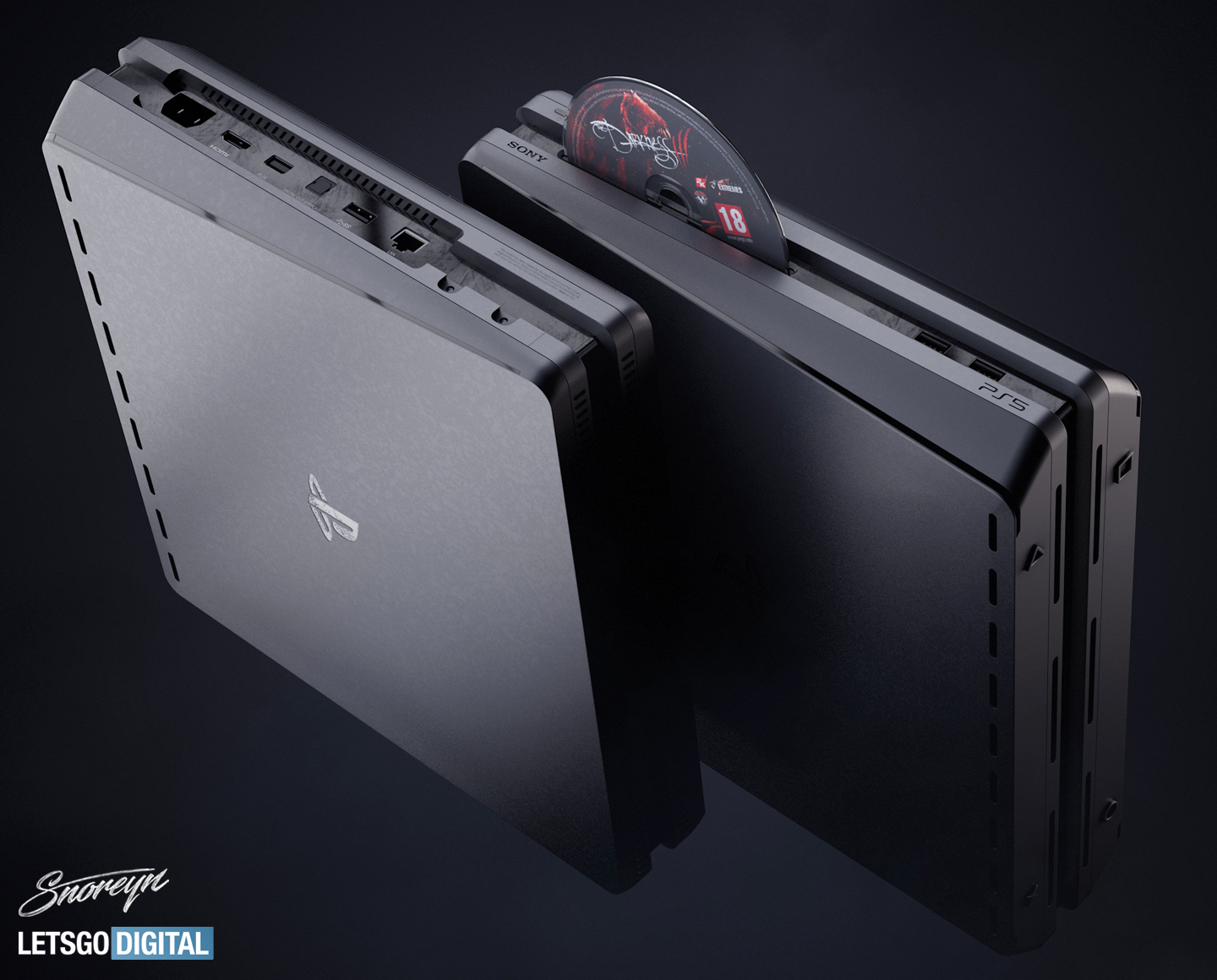 Artista imagina visual do PS5 baseado no controle DualSense