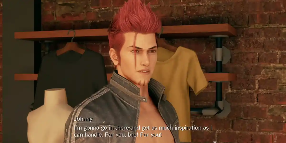 Johnny Incident 3 Final Fantasy VII Remake Johnny Incident 3 Final Fantasy VII Remake
