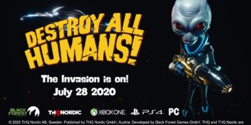 O remake de Destroy All Humans! será lançado no dia 28 de Julho
