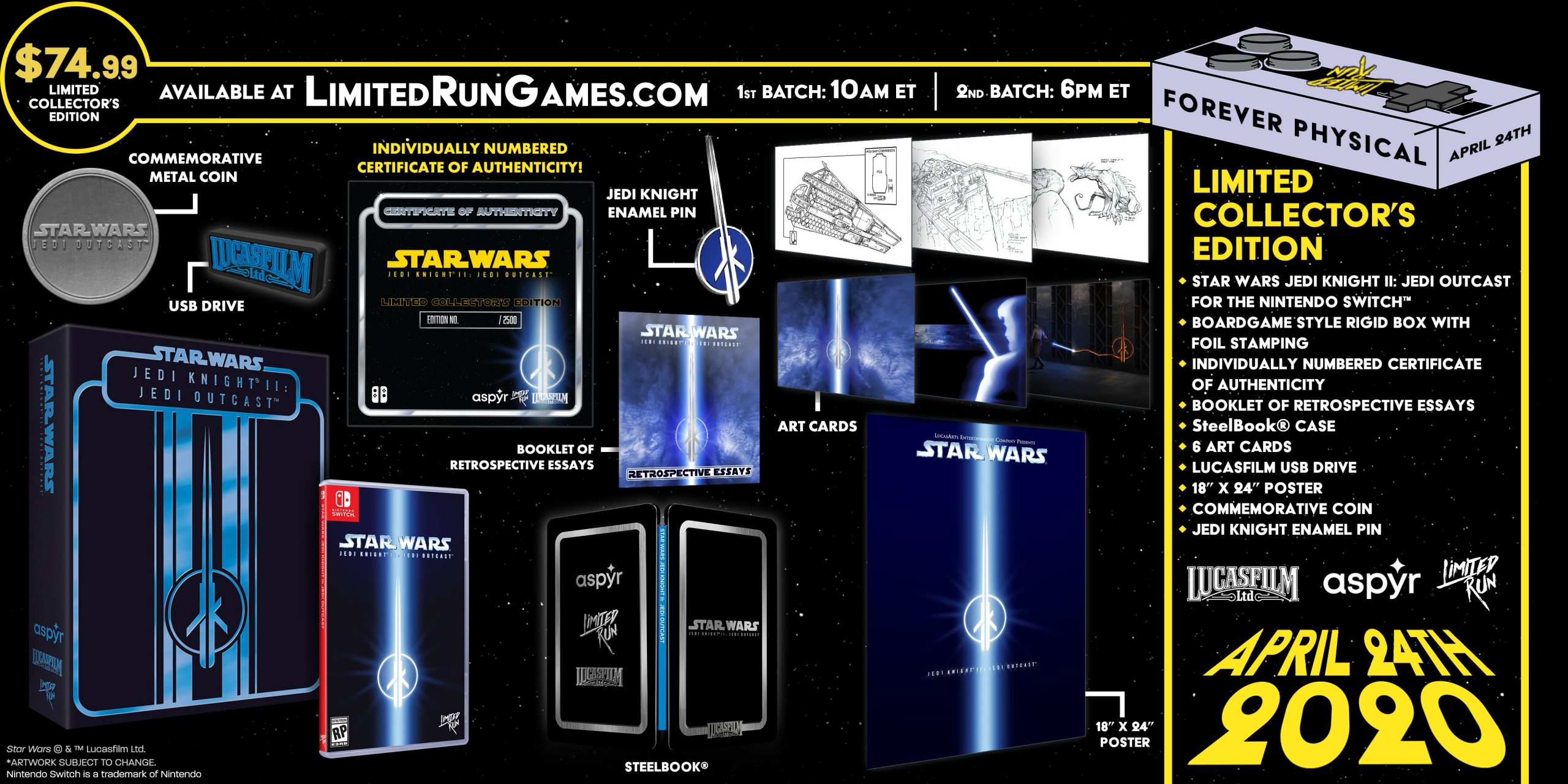 Star Wars Jedi Knight Jedi Academy e Jedi Outcast vão ganhar edições físicas