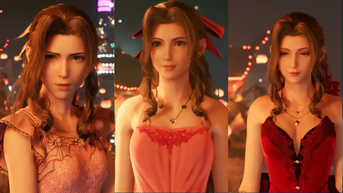 final fantasy vii remake aerith vestidos final fantasy vii remake aerith vestidos