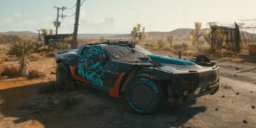 Cyberpunk 2077 exibe o carro Reaver, inspirado no filme Mad Max
