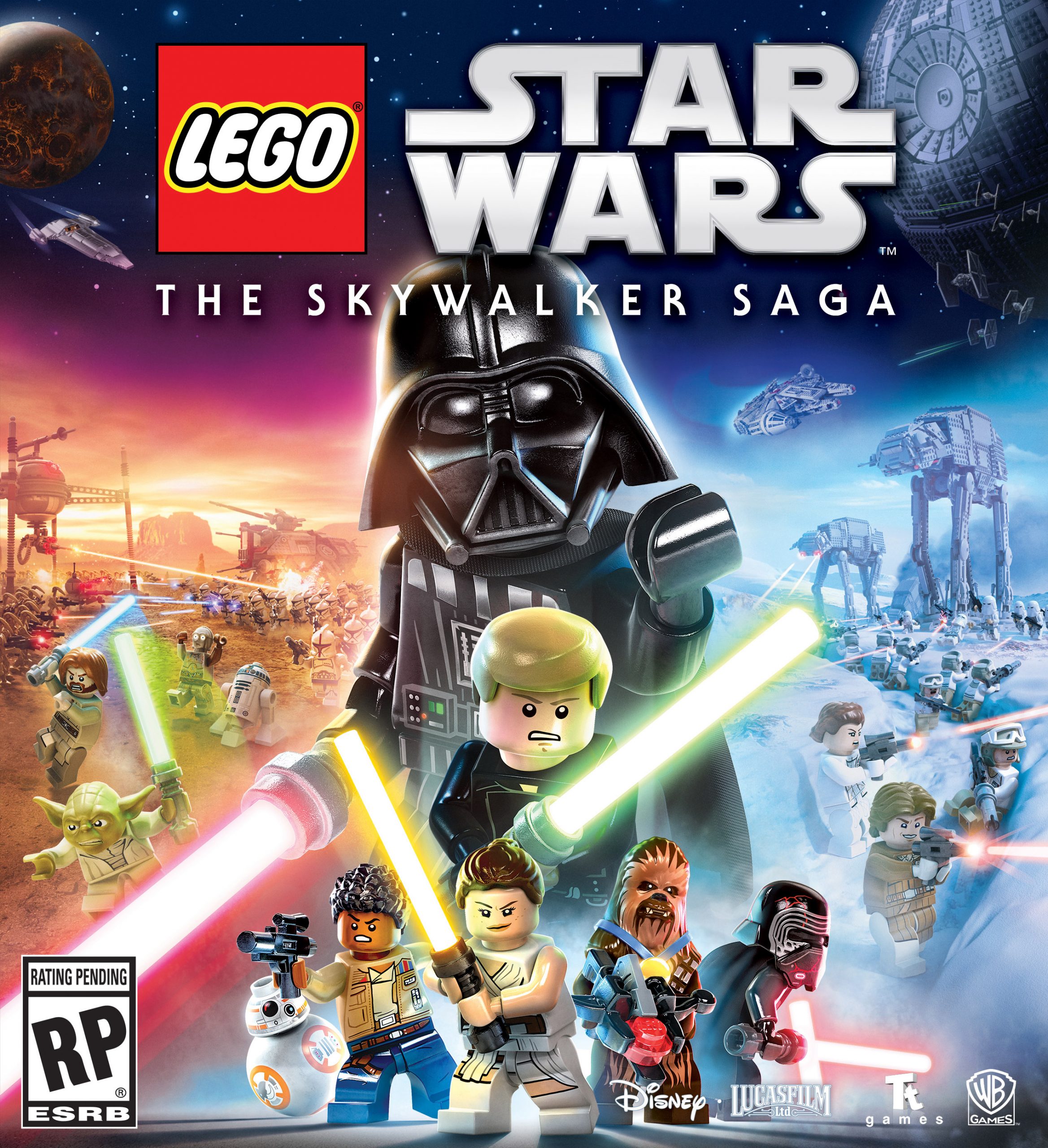 LEGO Star Wars: The Skywalker Saga ganha a arte da capa