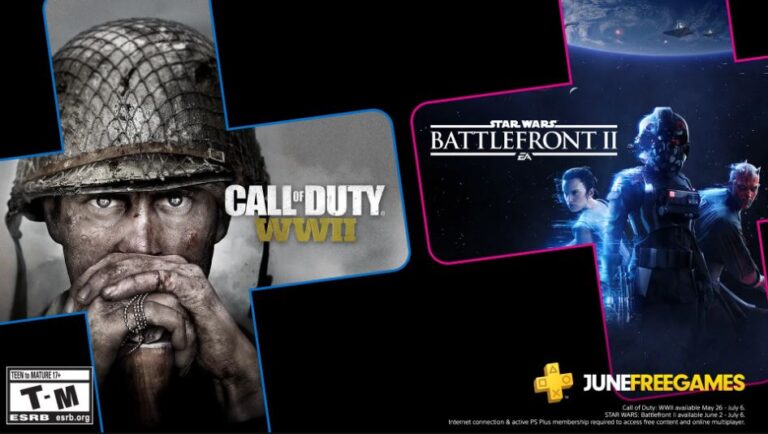PS Plus 2020 Junho virá com Star Wars Battlefront II e Call of Duty WWII