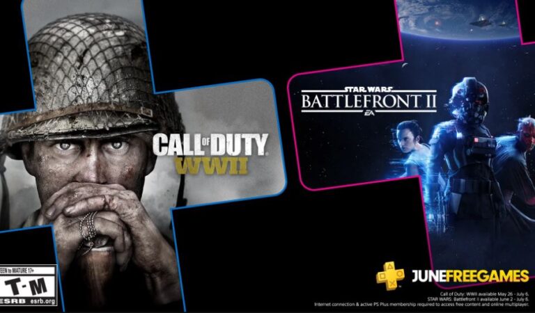 PS Plus 2020: Junho virá com Star Wars Battlefront II e Call of Duty: WWII