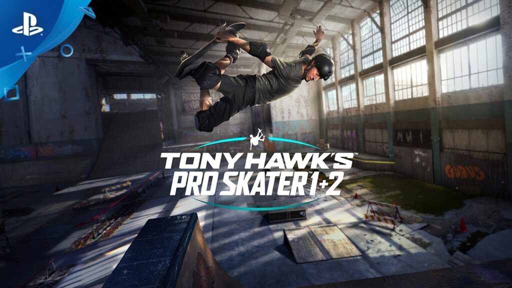 Tony Hawk's Pro Skater 1+2 é anunciado com trailer e lançamento para 4 setembro no PS4
