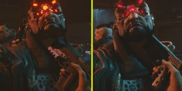 Cyberpunk 2077 comparação grafica 2018 2020