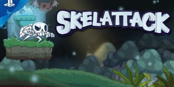 Konami anuncia que Skelattack, um jogo de plataformas, já está disponível para o PS4